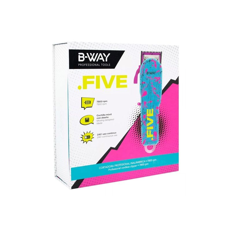 B-WAY Five Cortadora Profesional Inalámbrica 6150830