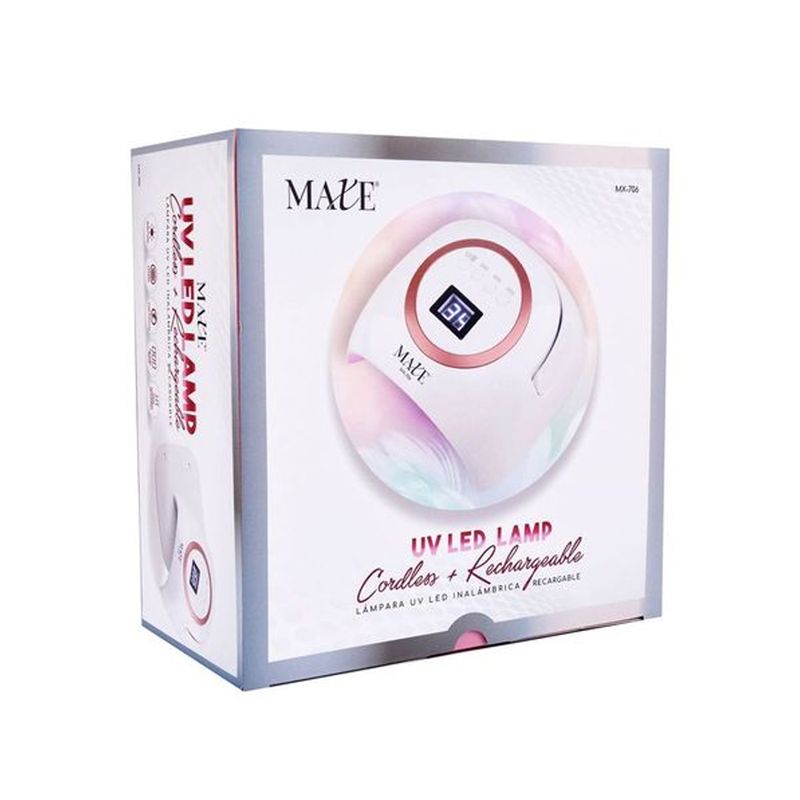 Maxe Lámpara de Uñas UV Led Inalámbrica Recargable 72W MX-706