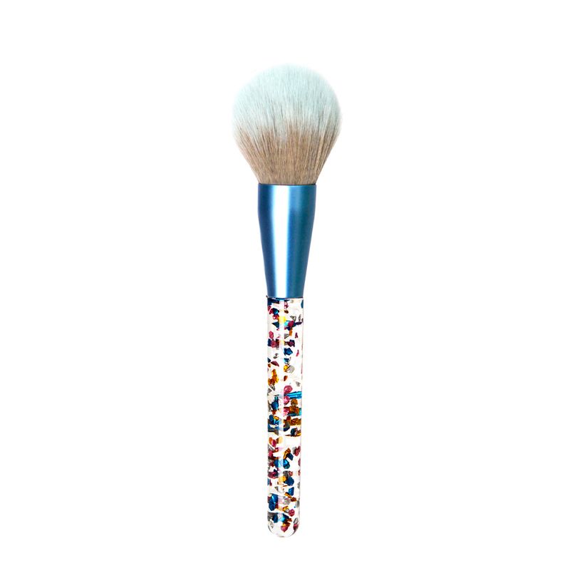 Satine Light Blue Brocha Polvos/Powder SA-073