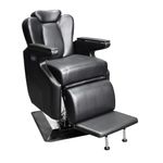 Sileti Sillón Peluqueria Reclinable Eléctrico Negro ST-2206