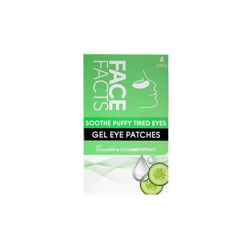 Face Facts Parches Oculares en Gel Calmante Ojos Hinchados 4 Pares