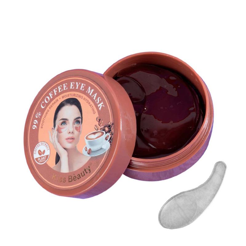 Kiss Beauty Mascarilla Para Ojos a Base De Café ZAR-1078-03CO