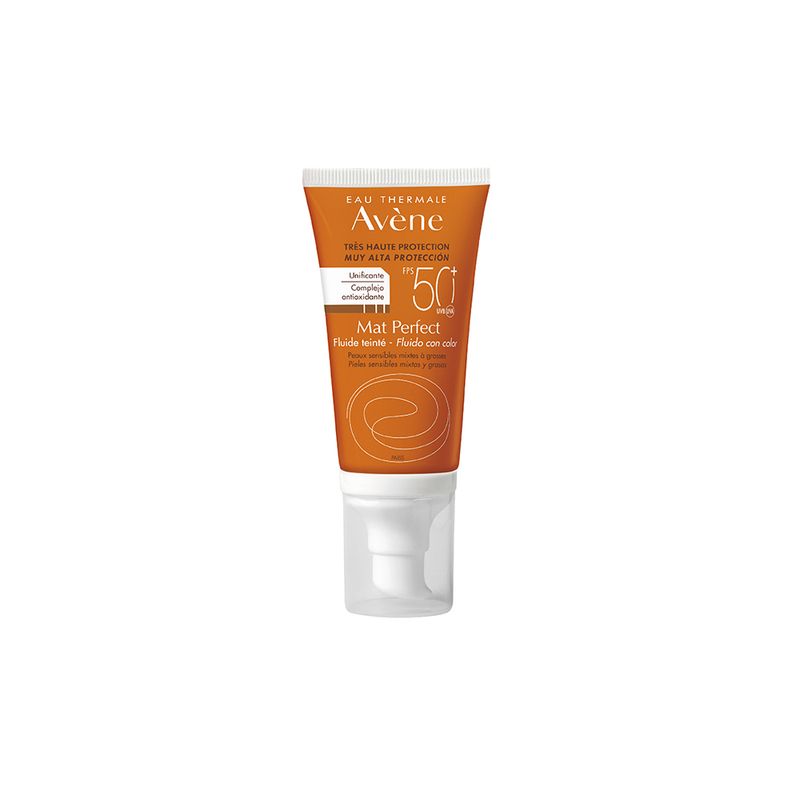 Avene Mat Perfect Fluido FPS 50+ con Color 50 ml. AV-1931