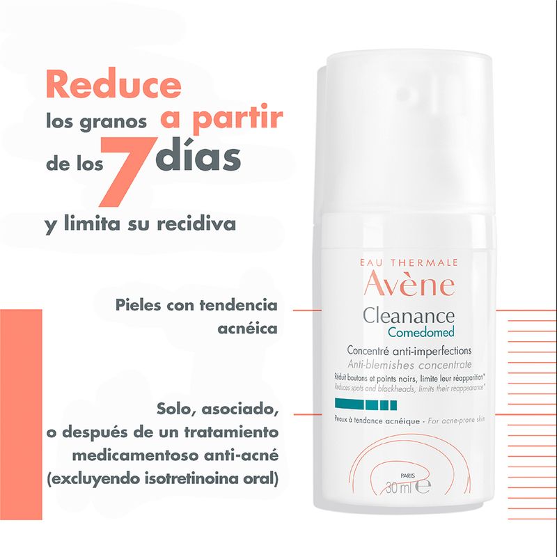 Avene Concentrado Antimperfecciones Cleanance Comedomed  30 ml. AV-1415