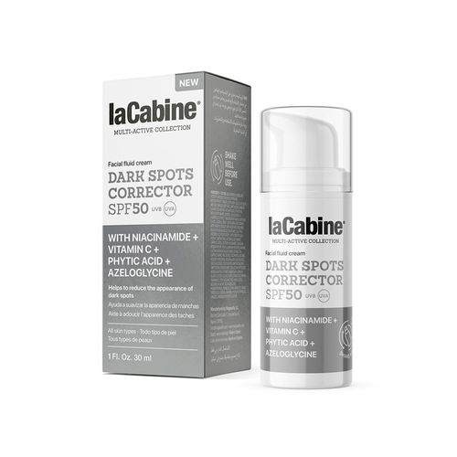 Lacabine Multi-Active Protector Solar Fluido Dark Spot Corrector Spf50 30ml.