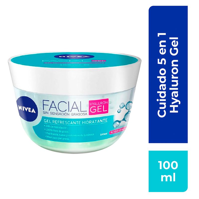 Nivea Cuidado Facial 5 en 1 Hyaluron Gel 100 ml. 98011