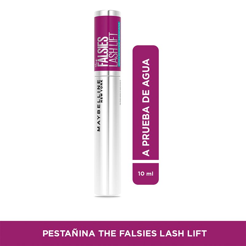 Maybelline The Falsies Lash Lift Waterproof Mascara/Máscara de Pestañas Efecto Lifting 78492
