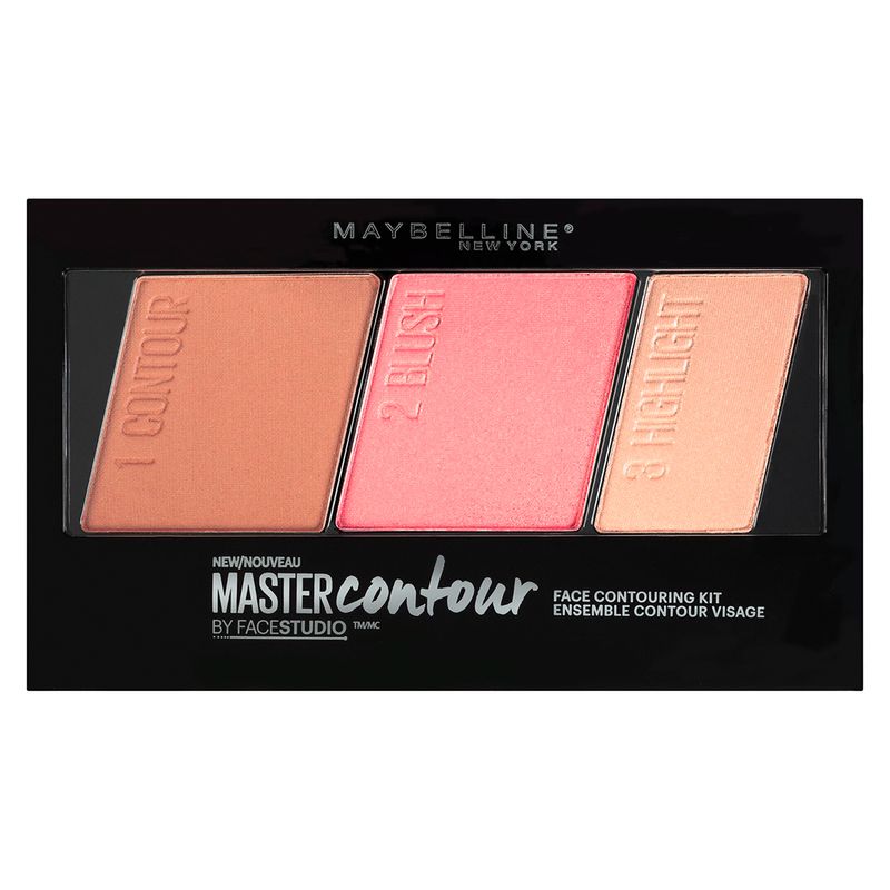 Maybelline Face Contouring Kit Medium to Deep/Kit de Contorno Facial 55601