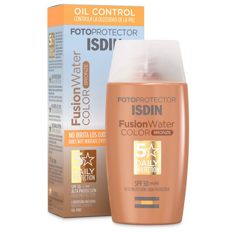 ISDIN Fusion Water Fotoprotector SPF50+ Bronze 50ml. 226272