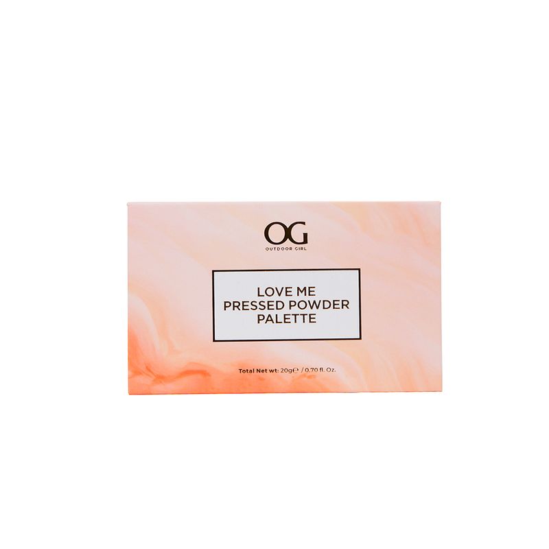 OG Outdoor Girl Love Me Pressed Powder Palette 18 Tonos 20g. DE7273