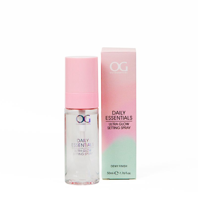OG Outdoor Girl Fijador de Maquillaje Daily Essentials Ultra Glow Setting Spray FS5576H