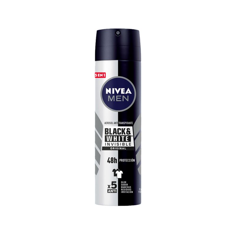 Nivea Men Nivea Men Desodorante Deo Power Invisible Black & White Spray 150ml. 55250813