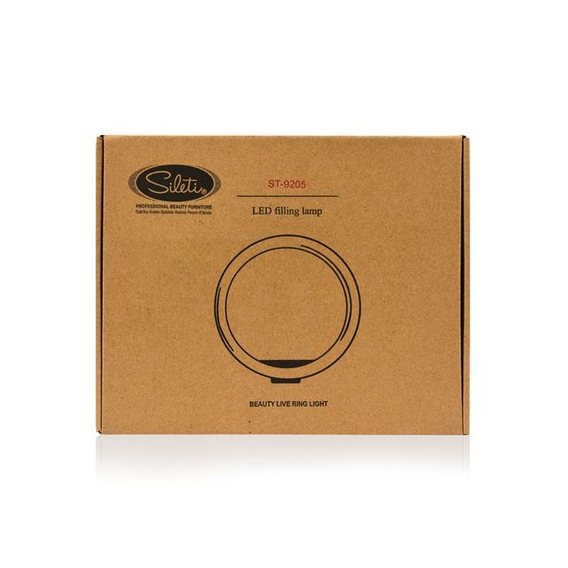 Sileti Aro de Luz Led 8 Pulgadas con Soporte para Mesa ST-9205