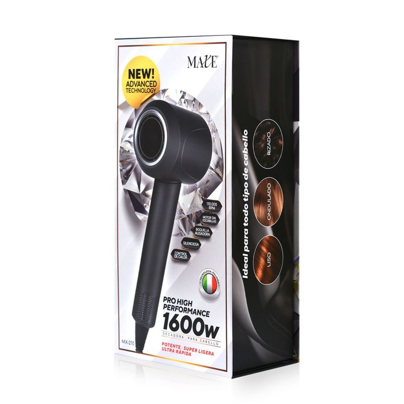 Maxe Secadora de Cabello MX-210