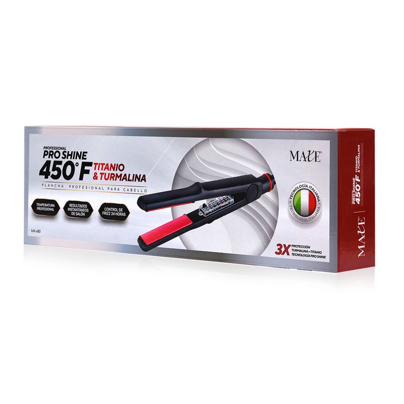 Maxe Plancha Profesional para Cabello MX-680