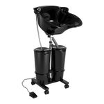 Sileti Lavacabezas Portatil Plastico Negro ST-4004