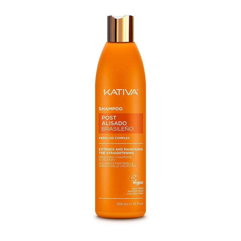 Kativa Kativa Post Alisado Brasileño Shampoo 355ml. 75063730