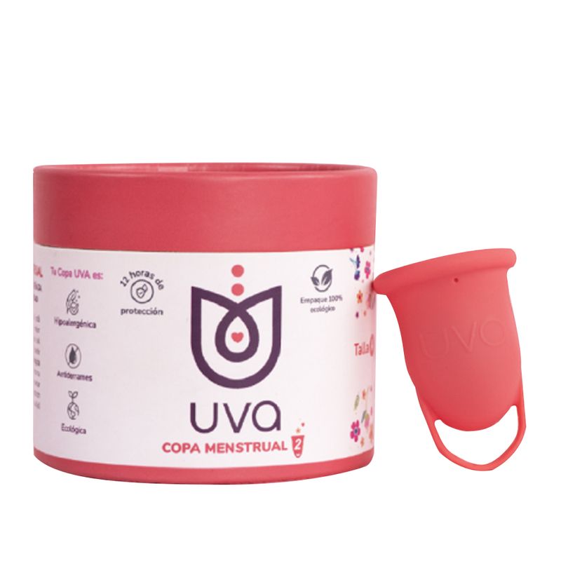 UVA UVA Copa Menstrual Talla A Salmón 731355