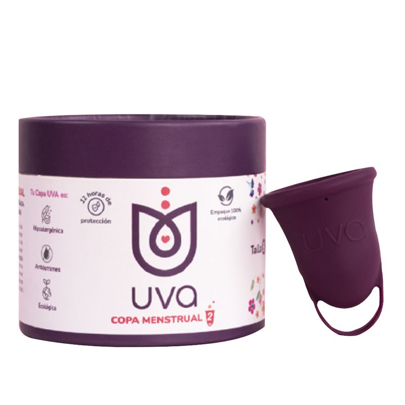 UVA UVA Copa Menstrual Talla B Morado 734875