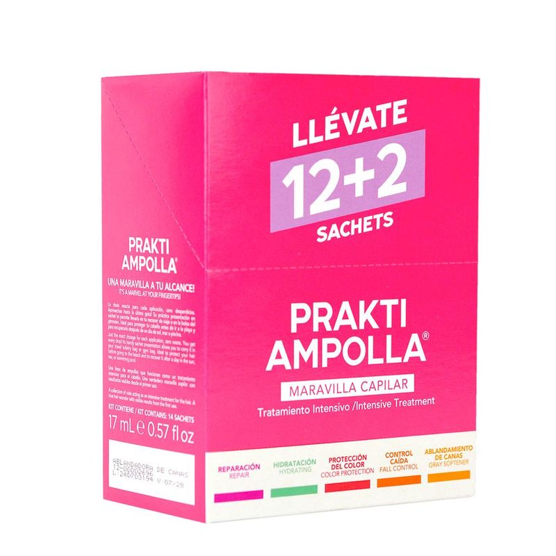 Duo Duo Ampollas Ablandadoras de Canas Sachet 17 ml. Caja x 14 und. 75066038