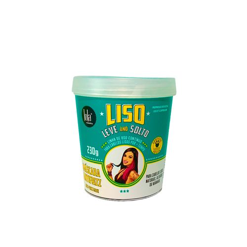 Lola From Rio Tratamiento Mascarilla Cabello Lacio Antifrizz – Liso Leve and Solto 230g.