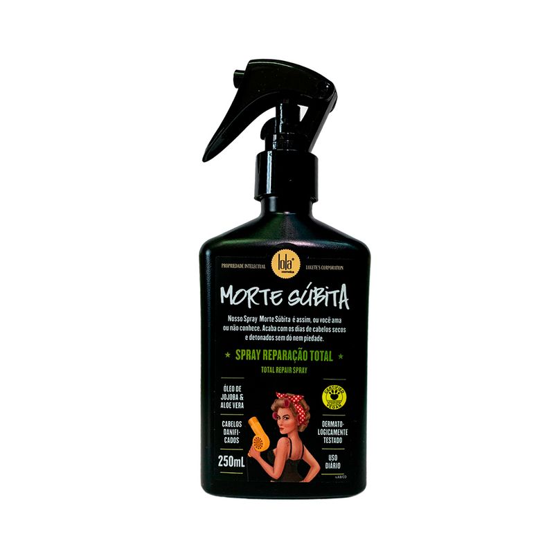 Lola From Rio Lola From Rio Spray Termoprotector Tratamiento Hidratante Cabello Seco o Dañado – Morte Súbita 250ml. 149860
