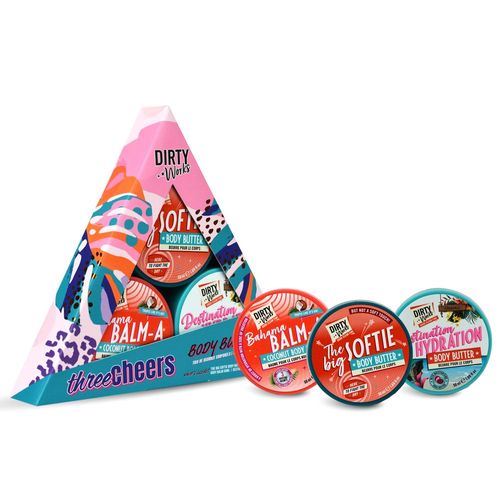 Dirty Works Body Butter Trio | Kit de Cremas Corporales