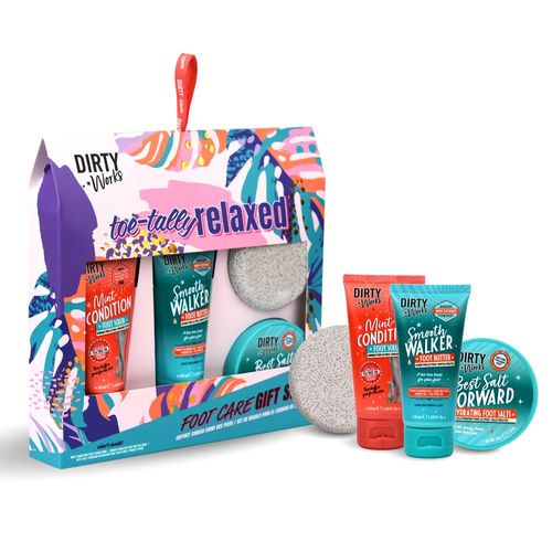 Dirty Works Foot Care Gift Set | Set de Regalo para el Cuidado de los Pies