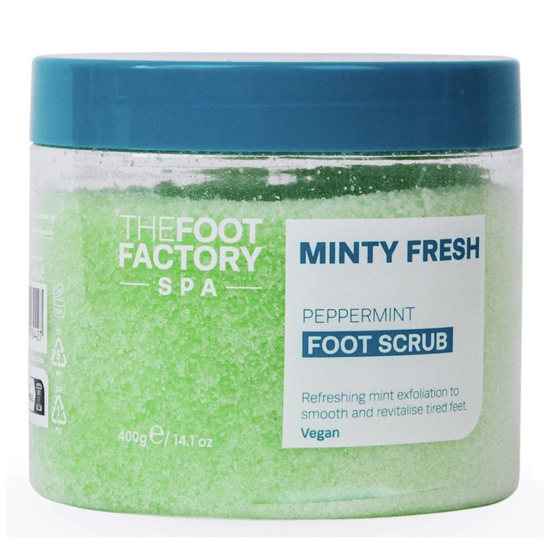 The Foot Factory The Foot Factory Spa Exfoliante para pies con Menta Fresca 400g. 934427