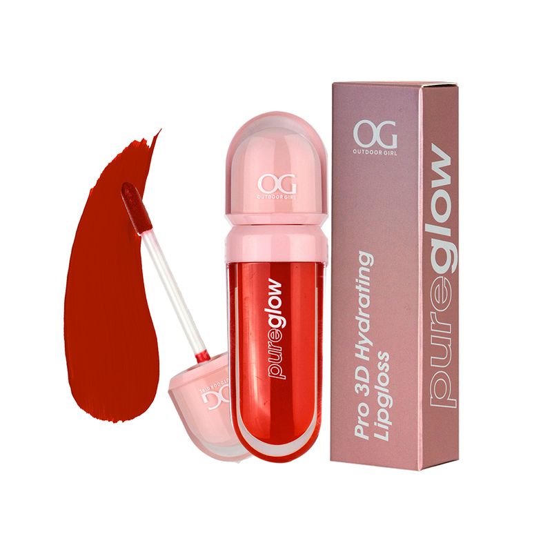 OG Outdoor Girl OG Pure Glow Brillo de Labios Hidratante con Efecto 3D 6ml. 315 Spicy C1162B-315