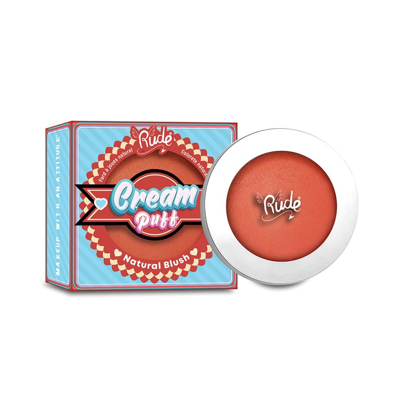 Rude Rude Cream Puff Rubor Natural en Crema 6g. Fruit Tart 21044