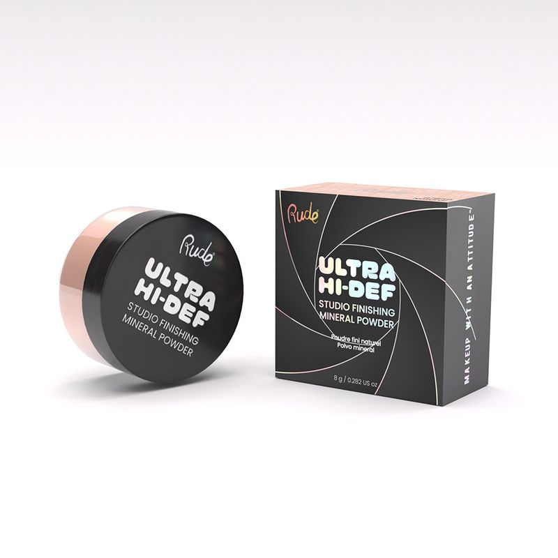 Rude Rude Ultra Hi-Def Studio Finishing Polvo Suelto 8g. Natural 87859