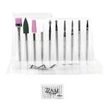 ZZAM Zzam de Set Brocas para Pulidor de Uñas 10 Piezas ZZ314