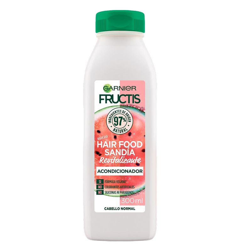 Garnier Garnier Fructis Hair Foods Acondicionador Revitalizante Sandia 300ml. 49516