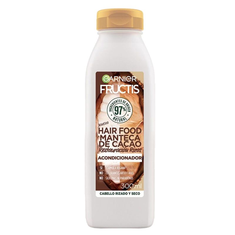 Garnier Garnier Fructis Hair Foods Acondicionador Restauración Rizos Manteca de Cacao 300ml. 92294