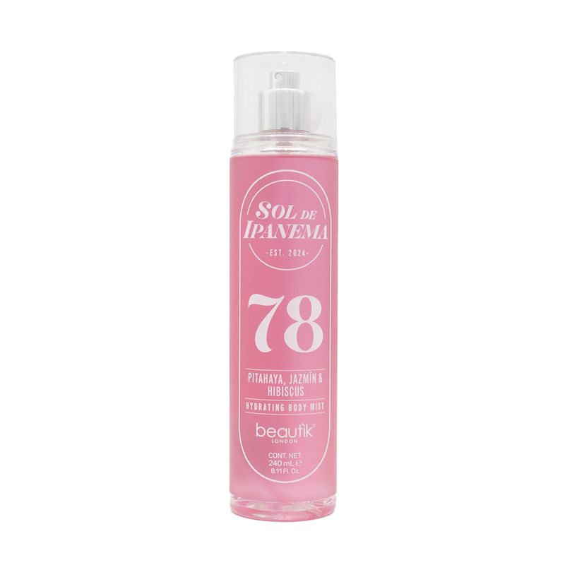 Sol de Ipanema Sol de Ipanema Hydrating Body Mist 78 Pitahaya Jazmín & Hibiscus 240ml. 108757