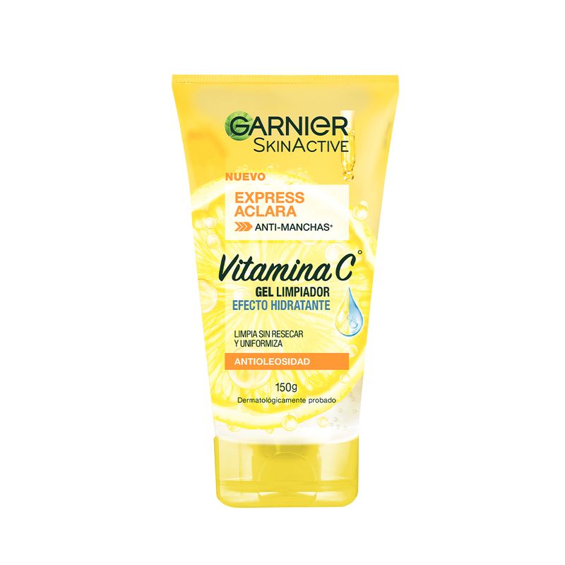 Garnier Garnier Skin Express Aclara Anti-Manchas Gel Limpiador Hidratante Vitamina C 150g. 92019