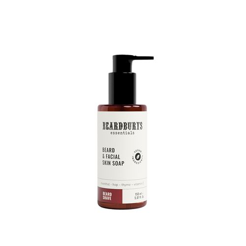 Beardburys Essentials Limpiador Barba y Rostro | Beard & Facial Skin Soap 150ml.