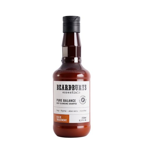 Beardburys Essentials Shampoo Anticaspa Pure Balance 250ml.