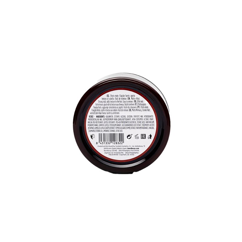 Beardburys-Beardburys-Essentials-Cera-Mate-Clay-Pomade-Matt-Effect-|-Fijacion-Fuerte-100ml.-28322