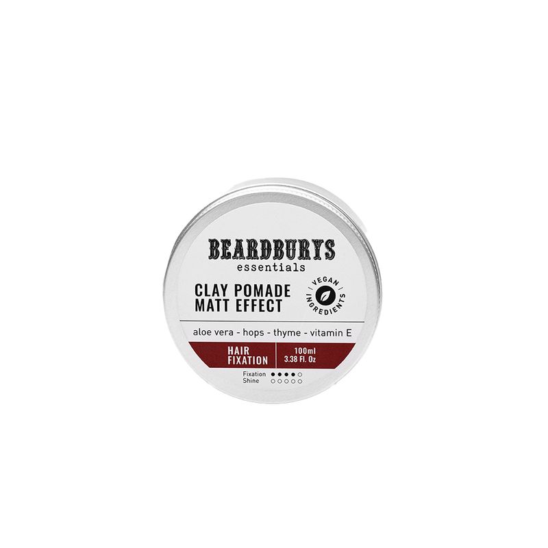 Beardburys-Beardburys-Essentials-Cera-Mate-Clay-Pomade-Matt-Effect-|-Fijacion-Fuerte-100ml.-28322