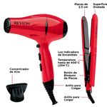 Revlon-Revlon-Set-Secador-de-1875w---Plancha-de--1”--Color-Rojo-RVDR5230R