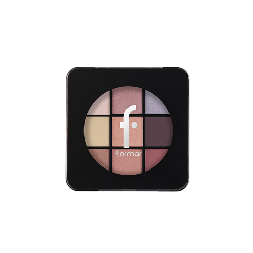 Flormar Eyeshadow Palette | Paleta de Sombras de Ojos 001 Fallen Angel 9g.