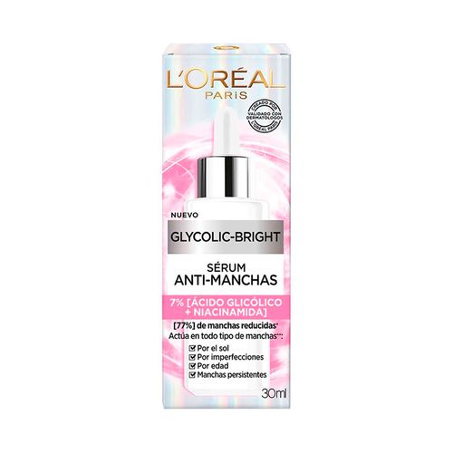 L'Oreal Paris Ácido Glicólico Serum Anti Manchas 30ml.