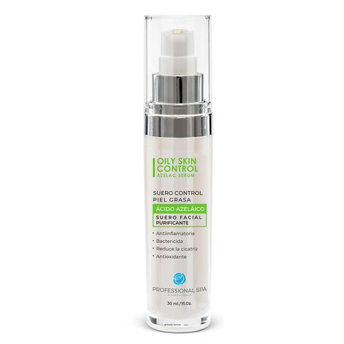 Professional Spa Sérum Control Piel Grasa Ácido Azelaico | Oil Skin Control Azelac 30ml.