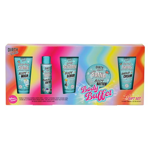 Dirty Works Body Buffet Gift Set | Set de Regalo 5und.