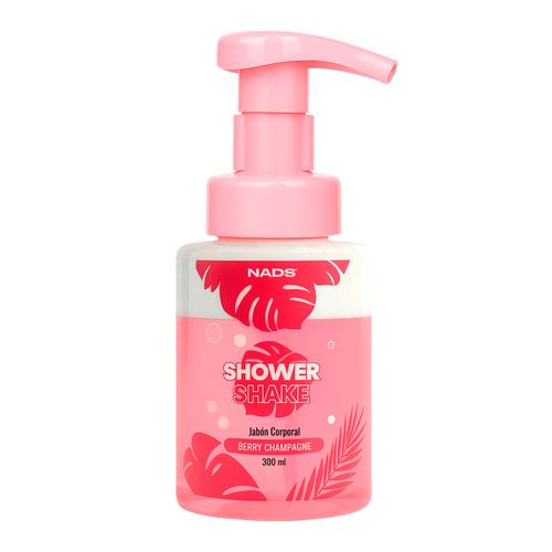 Nads Jabón Corporal Shower Shake Berry Champagne 300 ml.
