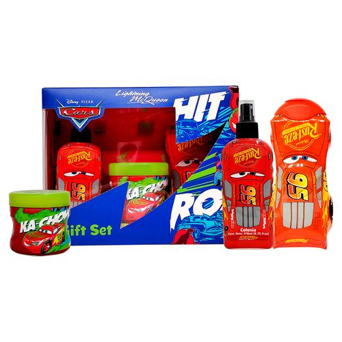 Pack de Regalo Pixar Cars Shampoo + Colonia + Gel