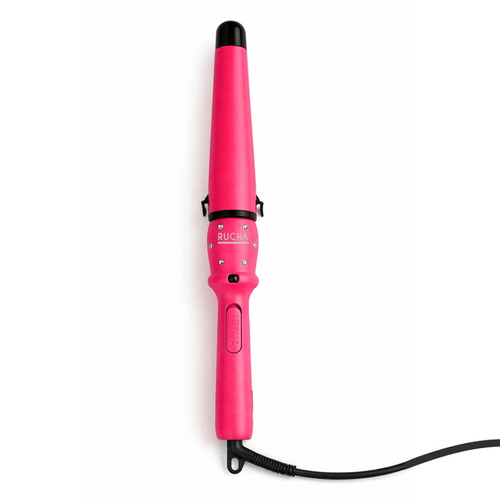 Rucha Ondulador Glow Up Magenta Cónico Profesional 25-38mm