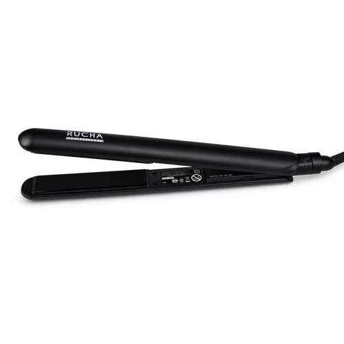 Rucha Plancha de Cabello Titanium Onyx Tecnología Profesional